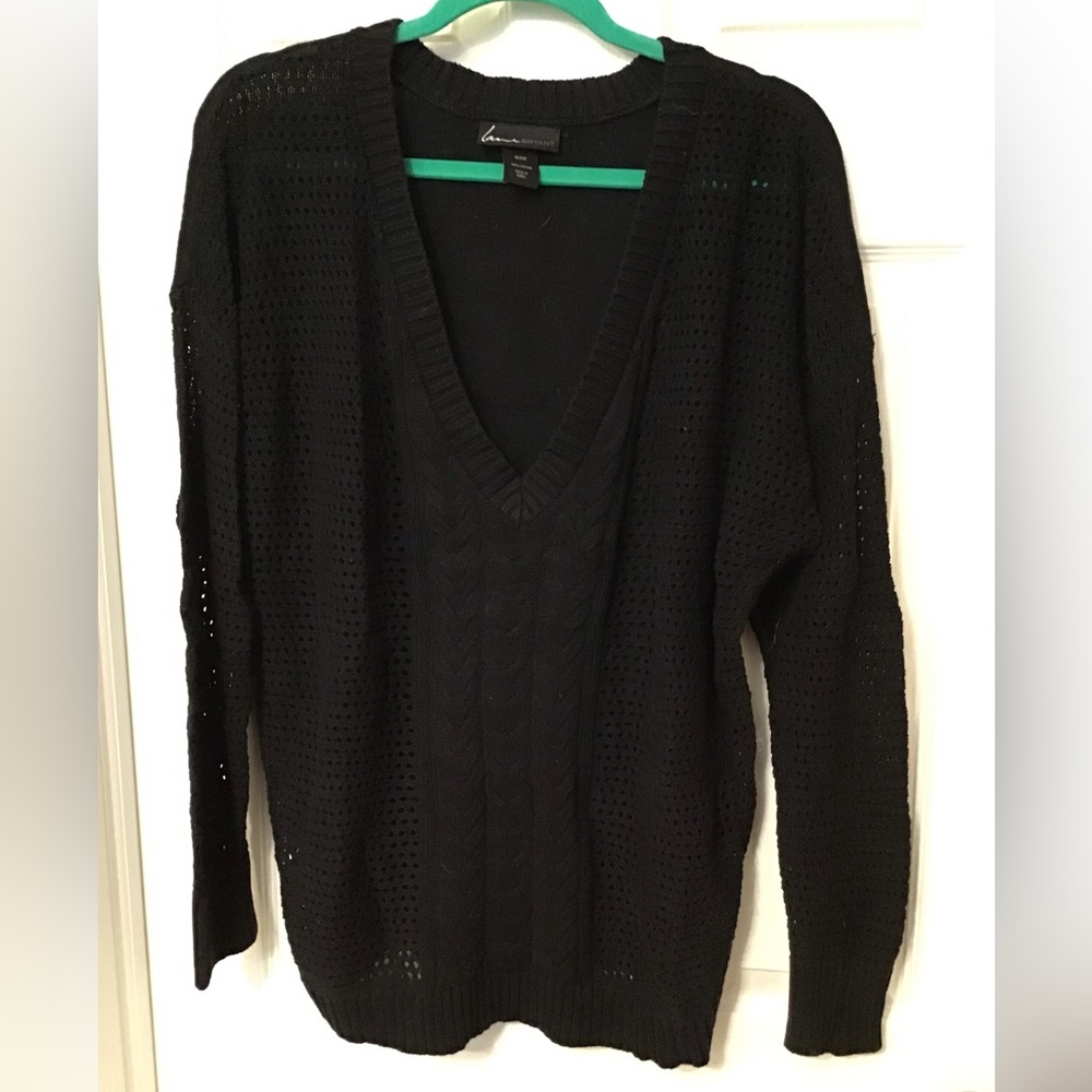 Plus Size Lane Bryant V neck Sweater